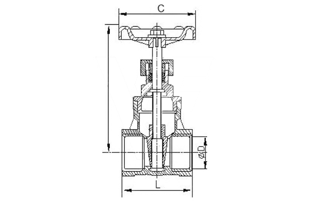 NRS Grooved Gate Valve